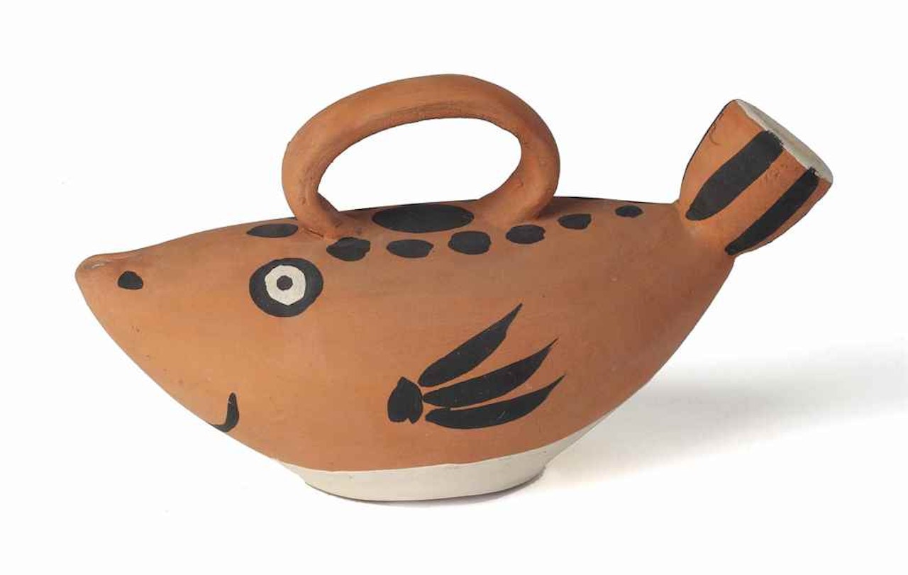 Fish Subject (A.R. 139) by Pablo Picasso