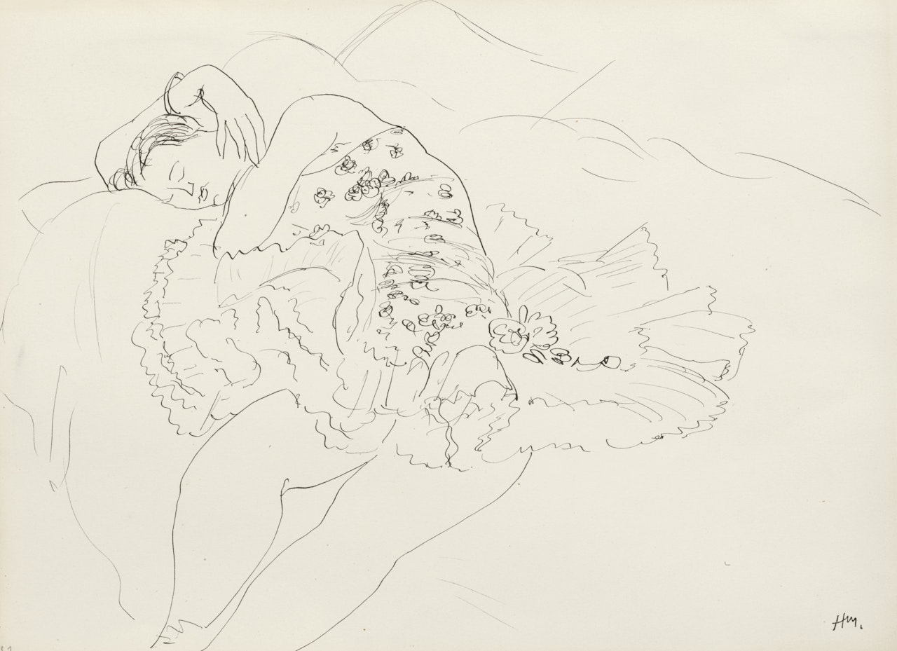 DANSEUSE ALLONGÉE by Henri Matisse