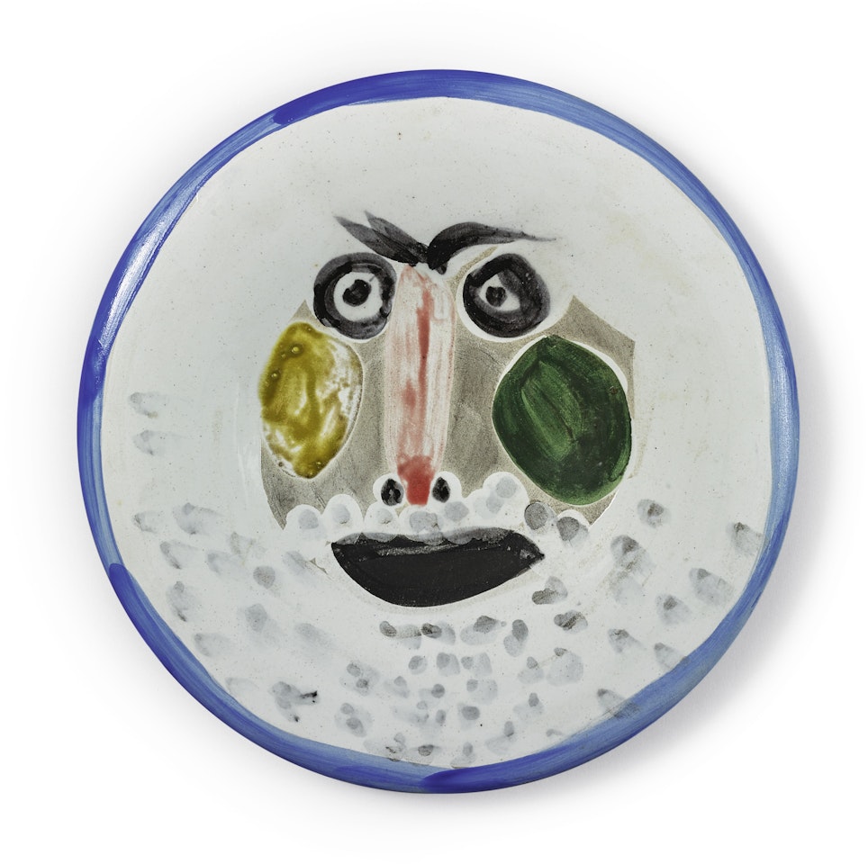 VISAGE NO. 203 (A. R. 496) by Pablo Picasso