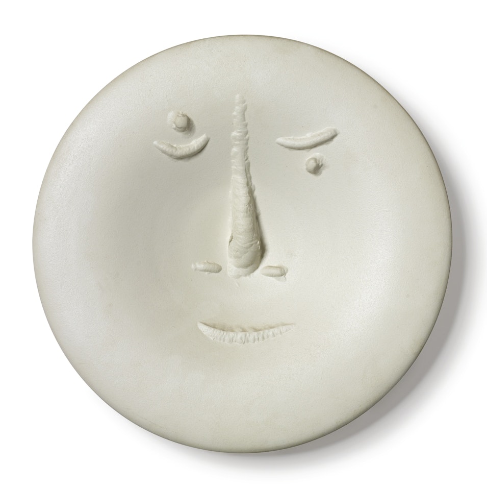 VISAGE AU GROS NEZ (A. R. 503) by Pablo Picasso