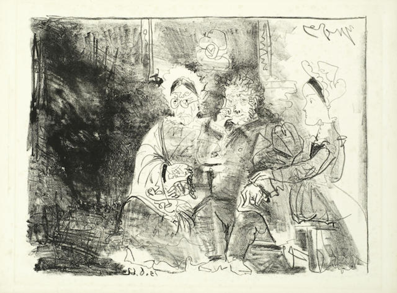 Portrait de Famille by Pablo Picasso