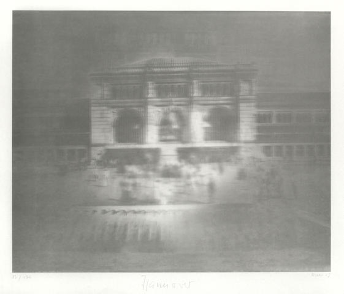 Hannover (Bahnhof) by Gerhard Richter