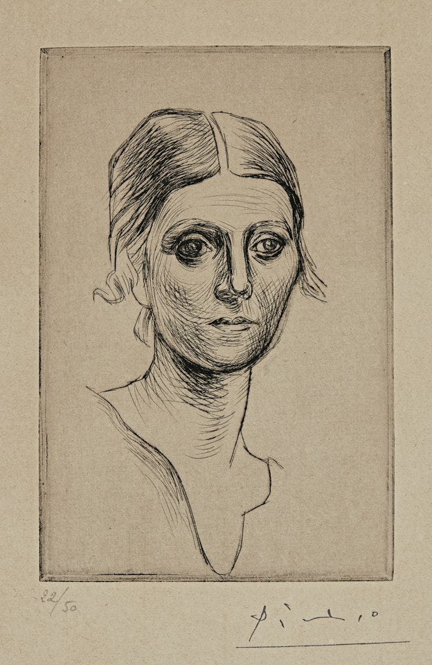 PORTRAIT D'OLGA PICASSO (B. 37; BA. 57) by Pablo Picasso