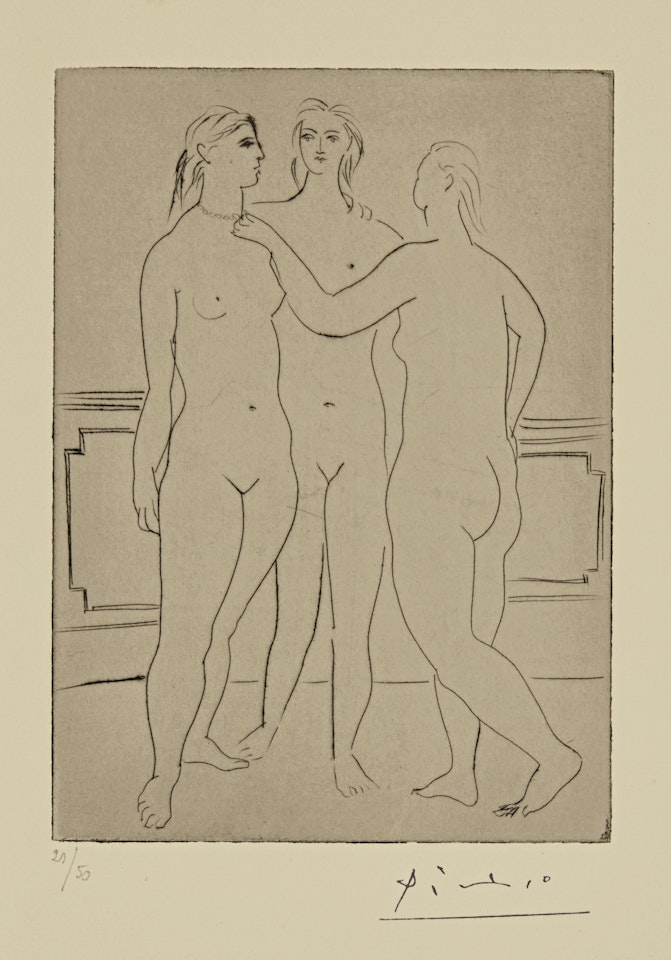 LE COLLIER (B. 58; BA. 103) by Pablo Picasso