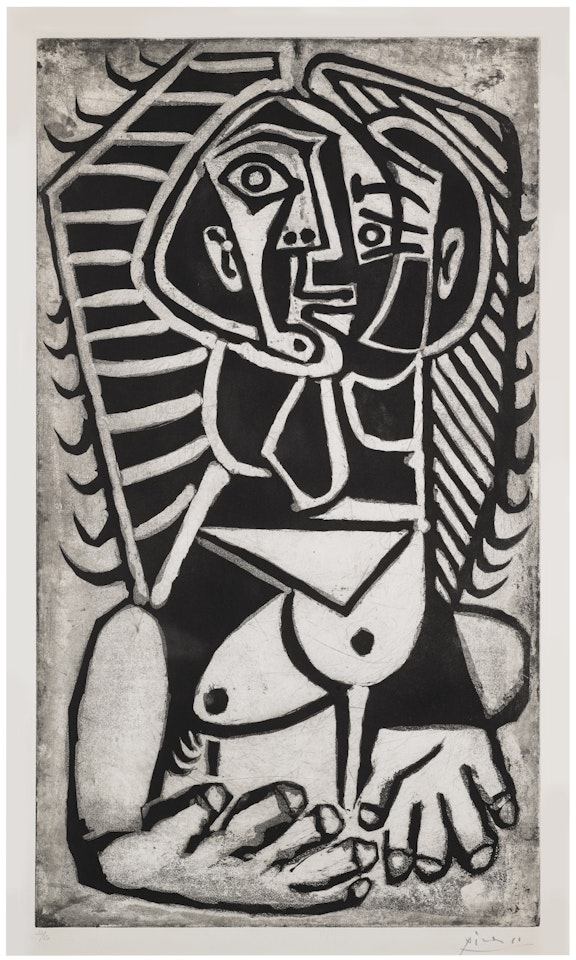 L'ÉGYPTIENNE (B. 746; BA. 906) by Pablo Picasso