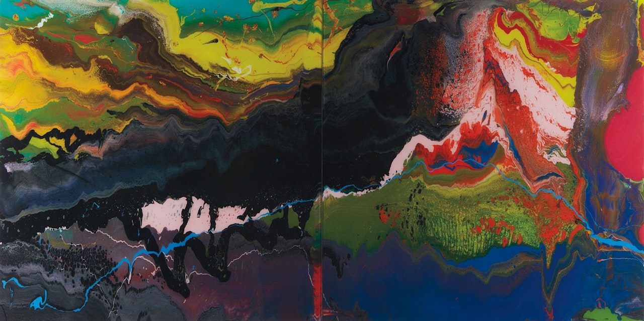Flow (P 16) by Gerhard Richter