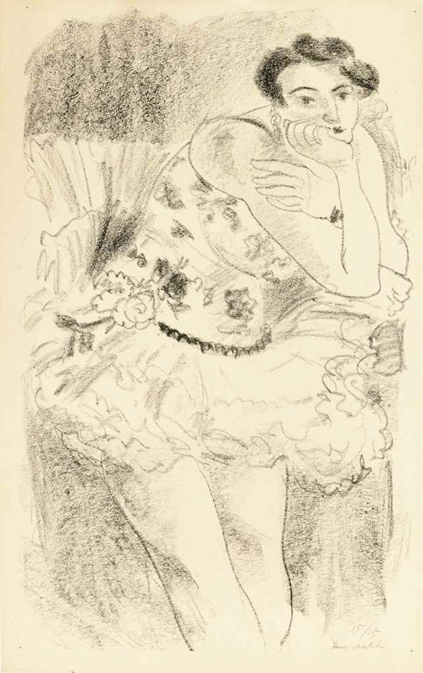 Dix danseuses: one plate by Henri Matisse