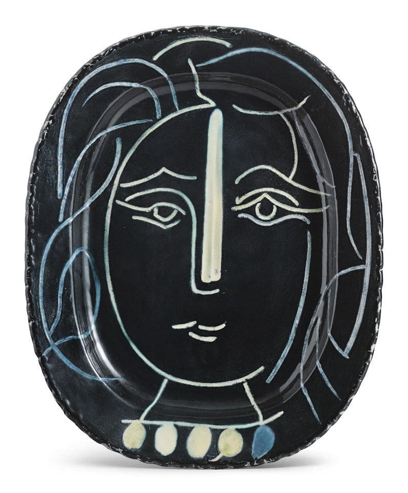 VISAGE DE FEMME (A.R. 220) by Pablo Picasso