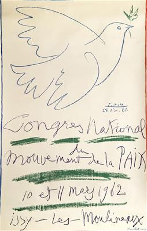 Congres National du mouvement de la Paix by Pablo Picasso