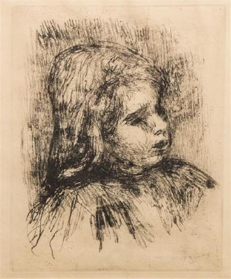 De trois-quarts a droit by Pierre-Auguste Renoir