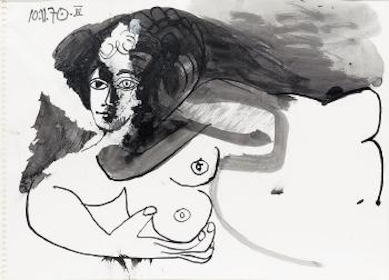 Femme Assise by Pablo Picasso