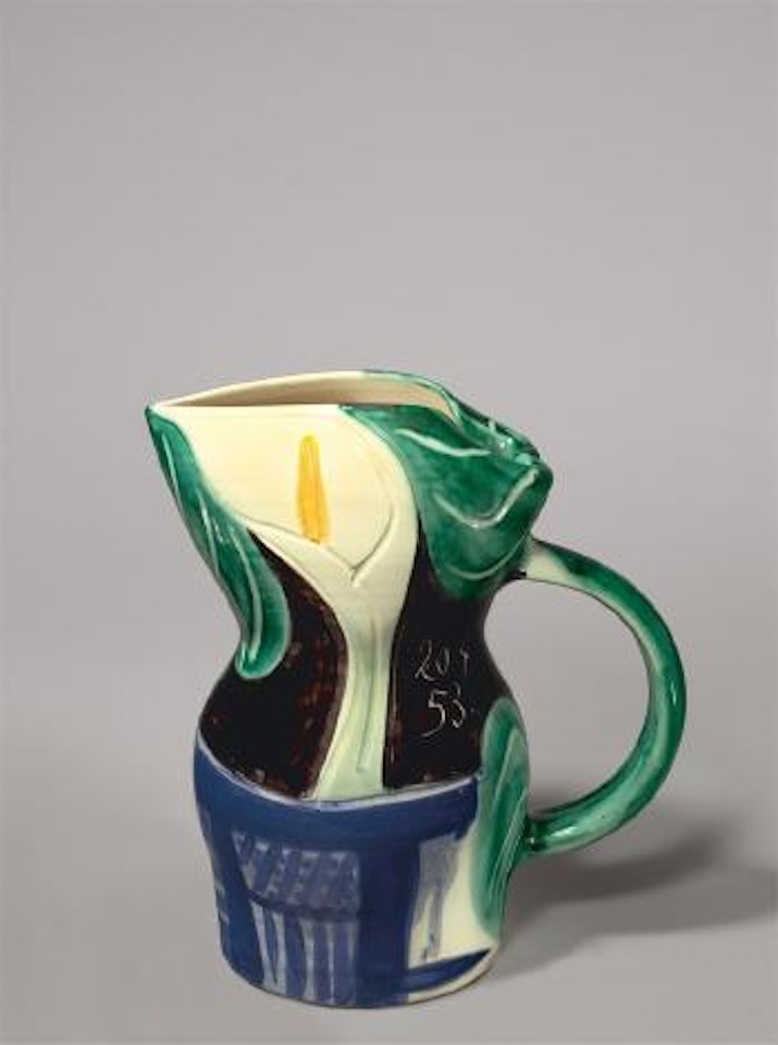 Pitcher with Arums by Pablo Picasso