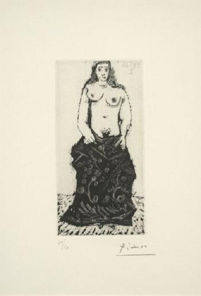 Maja à la robe longue by Pablo Picasso