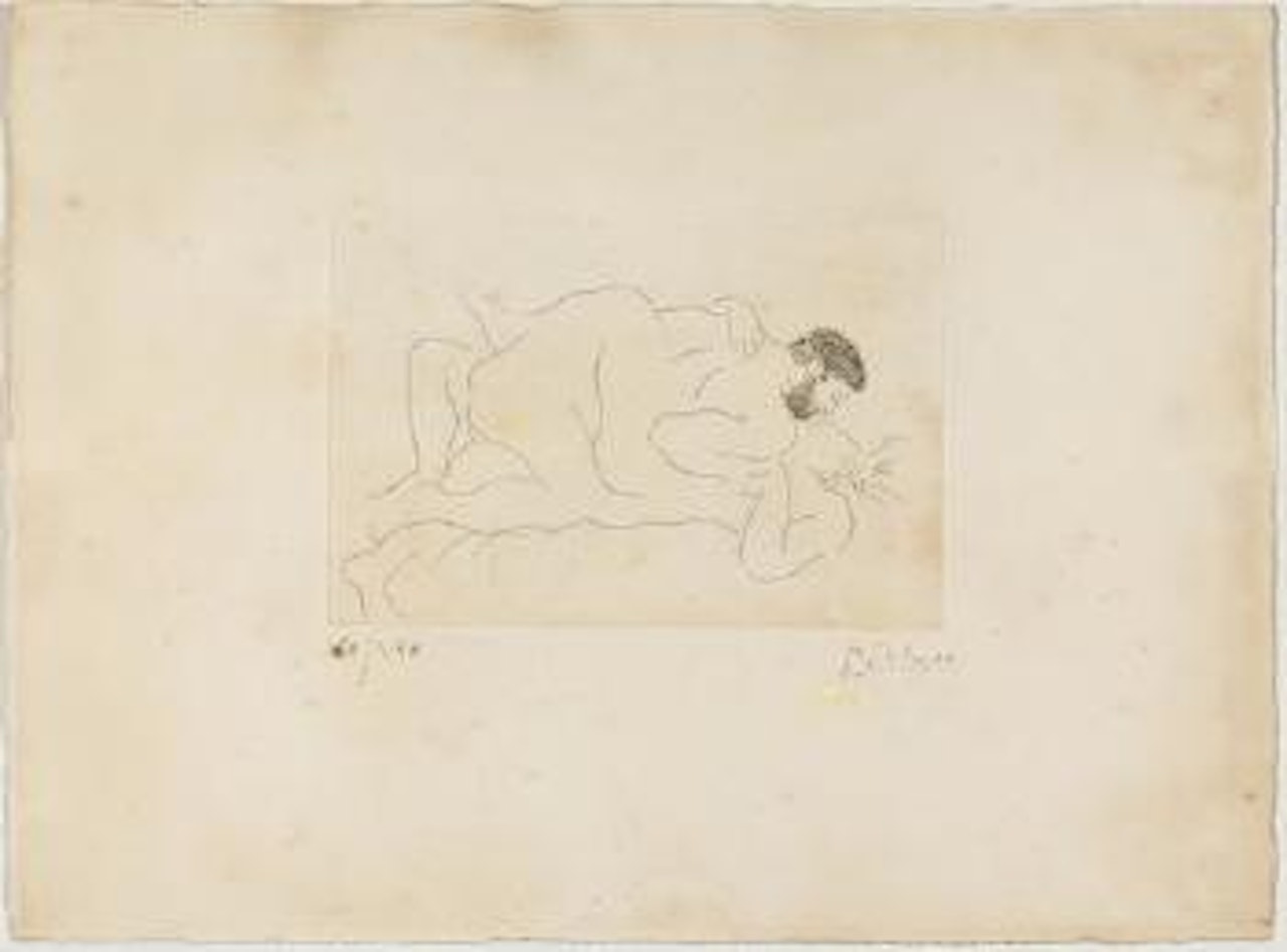 Homme et Femme by Pablo Picasso