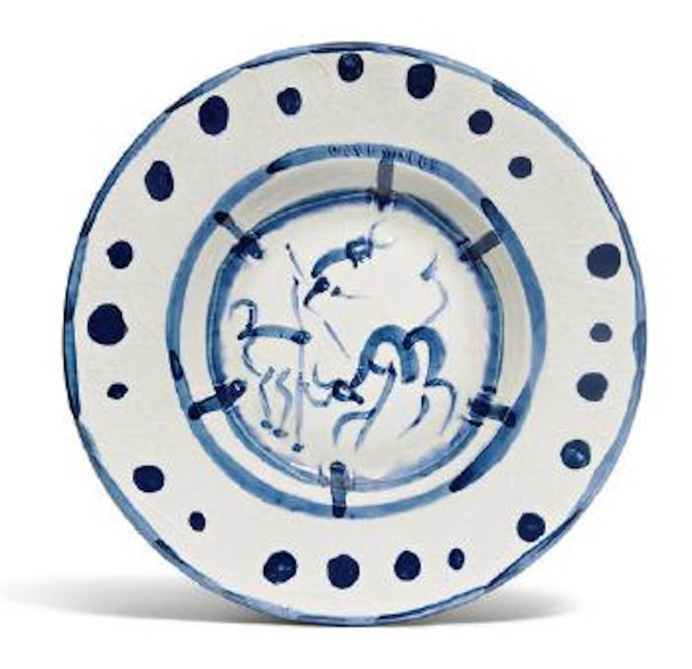 La Pique by Pablo Picasso