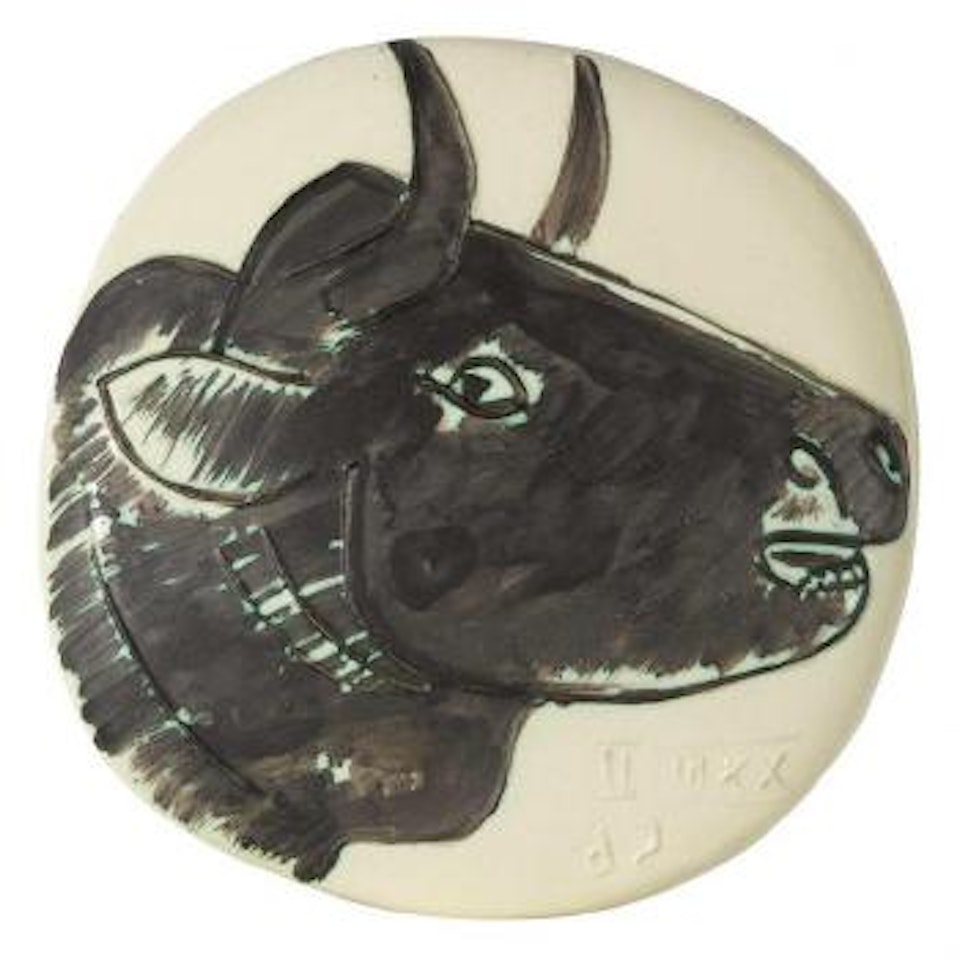 Profil de taureau by Pablo Picasso