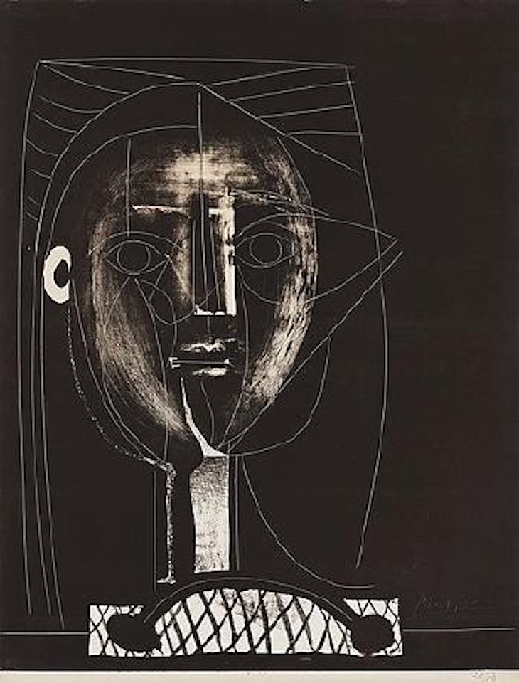 Figure Noire by Pablo Picasso