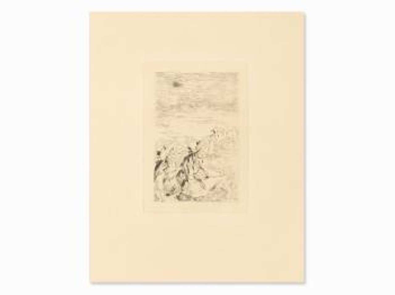 Sur La Plage by Pierre-Auguste Renoir