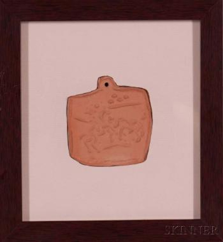 Picador and Bull Medallion by Pablo Picasso