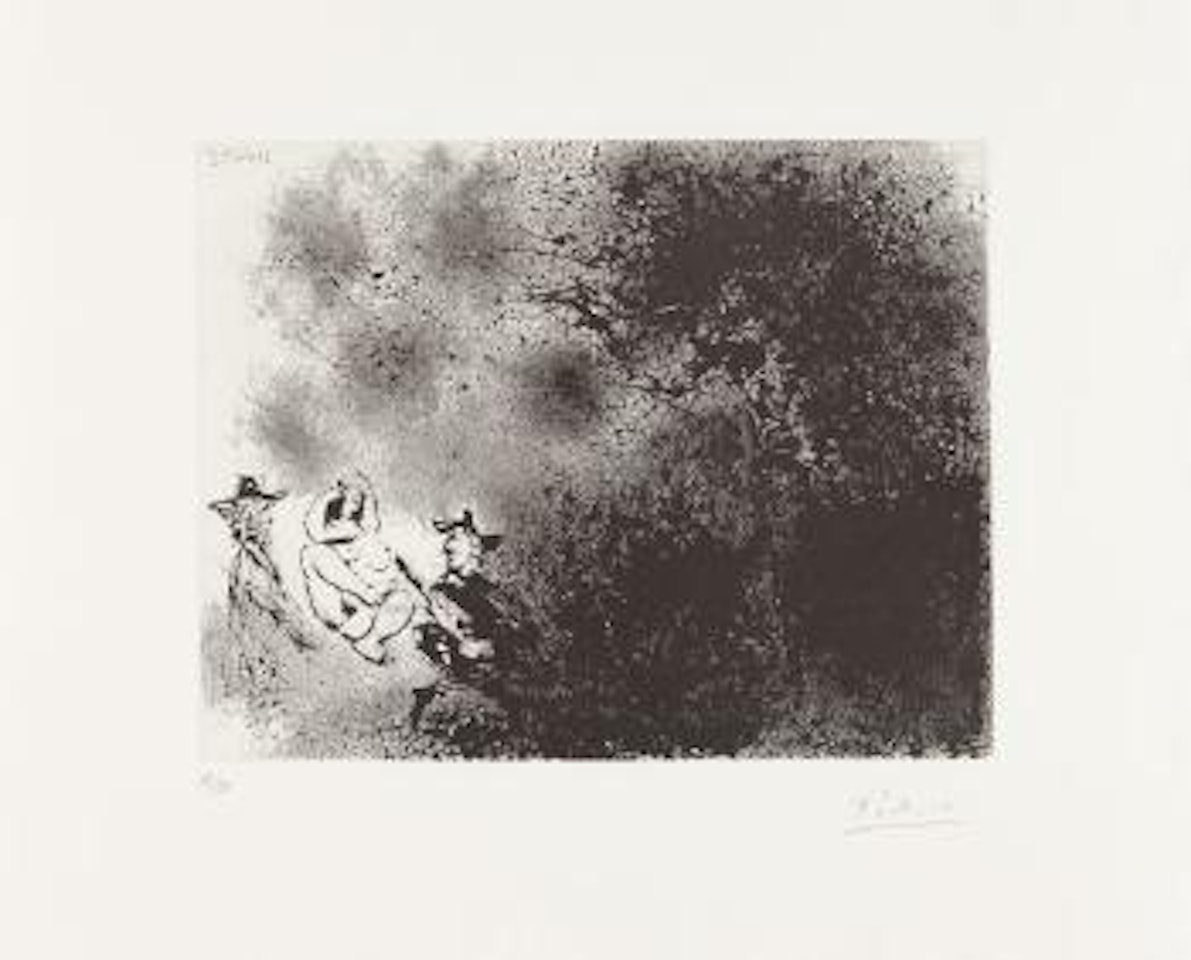 Peintres aux champs: un déjeuner sur l’herbe impressioniste by Pablo Picasso