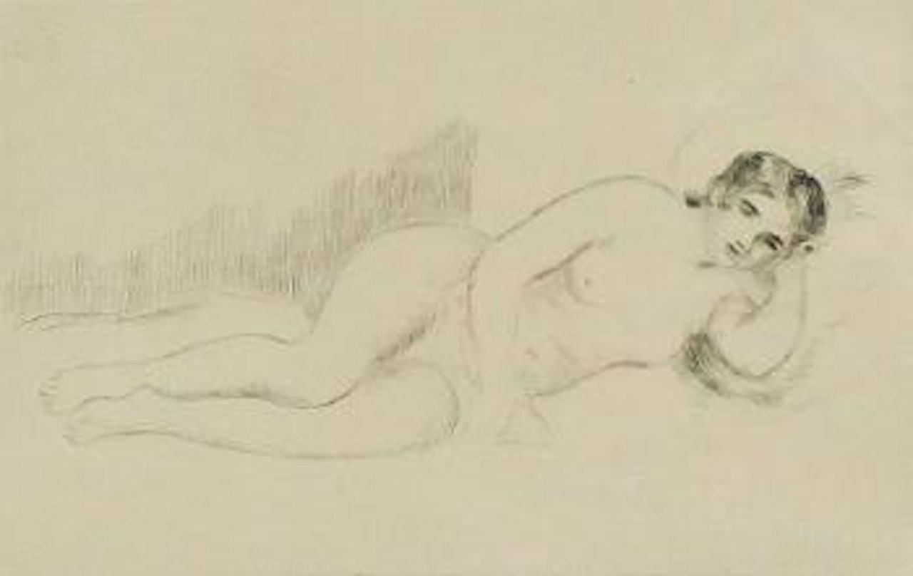 Femme Nue Couchee by Pierre-Auguste Renoir