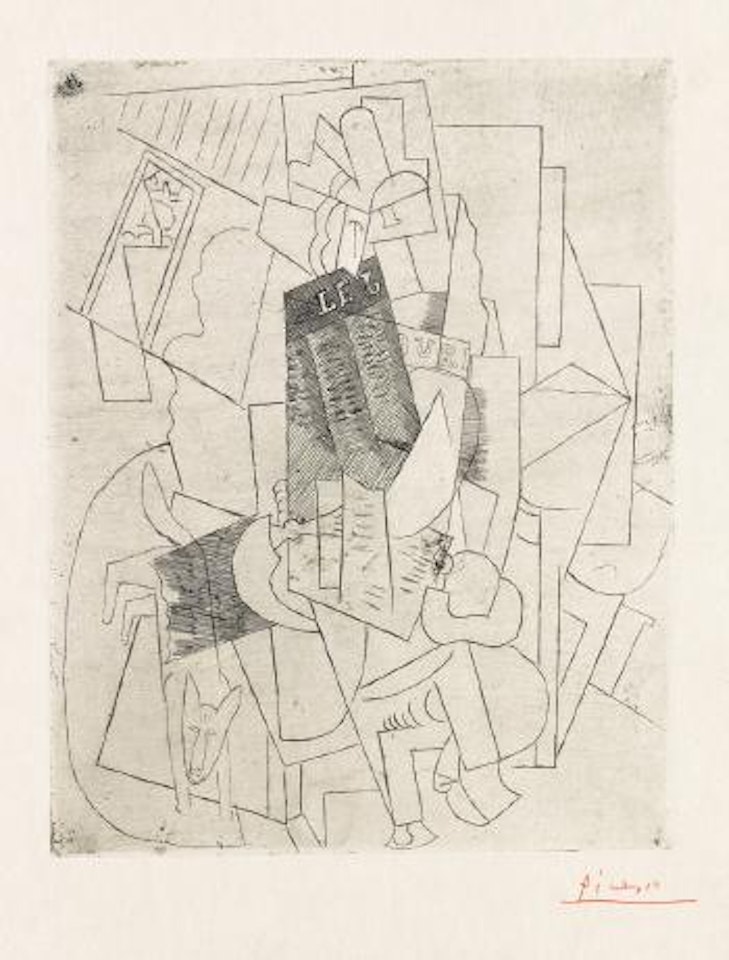 L'Homme au Chien by Pablo Picasso