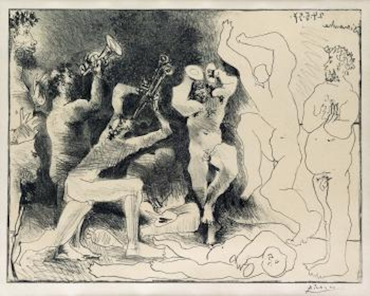 Danse des Faunes by Pablo Picasso