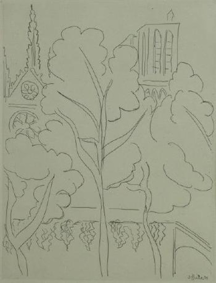 La Cite, Notre Dame by Henri Matisse