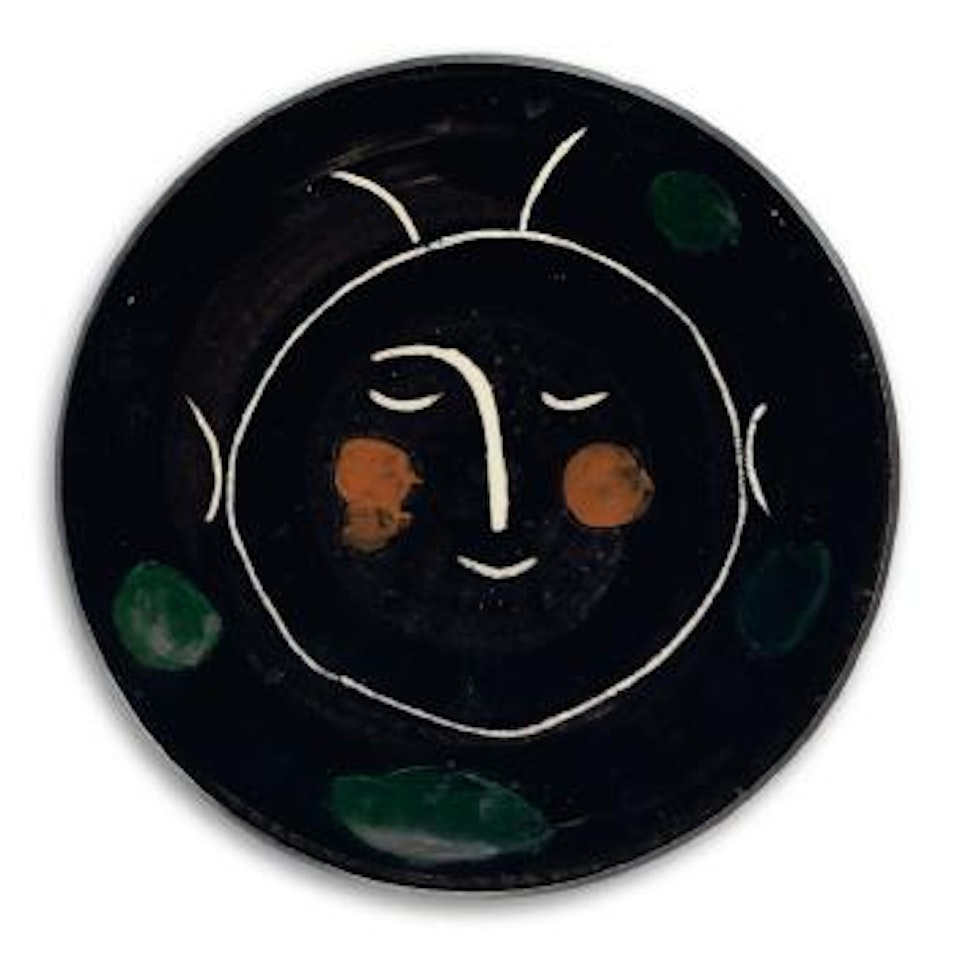 Black Face Service by Pablo Picasso