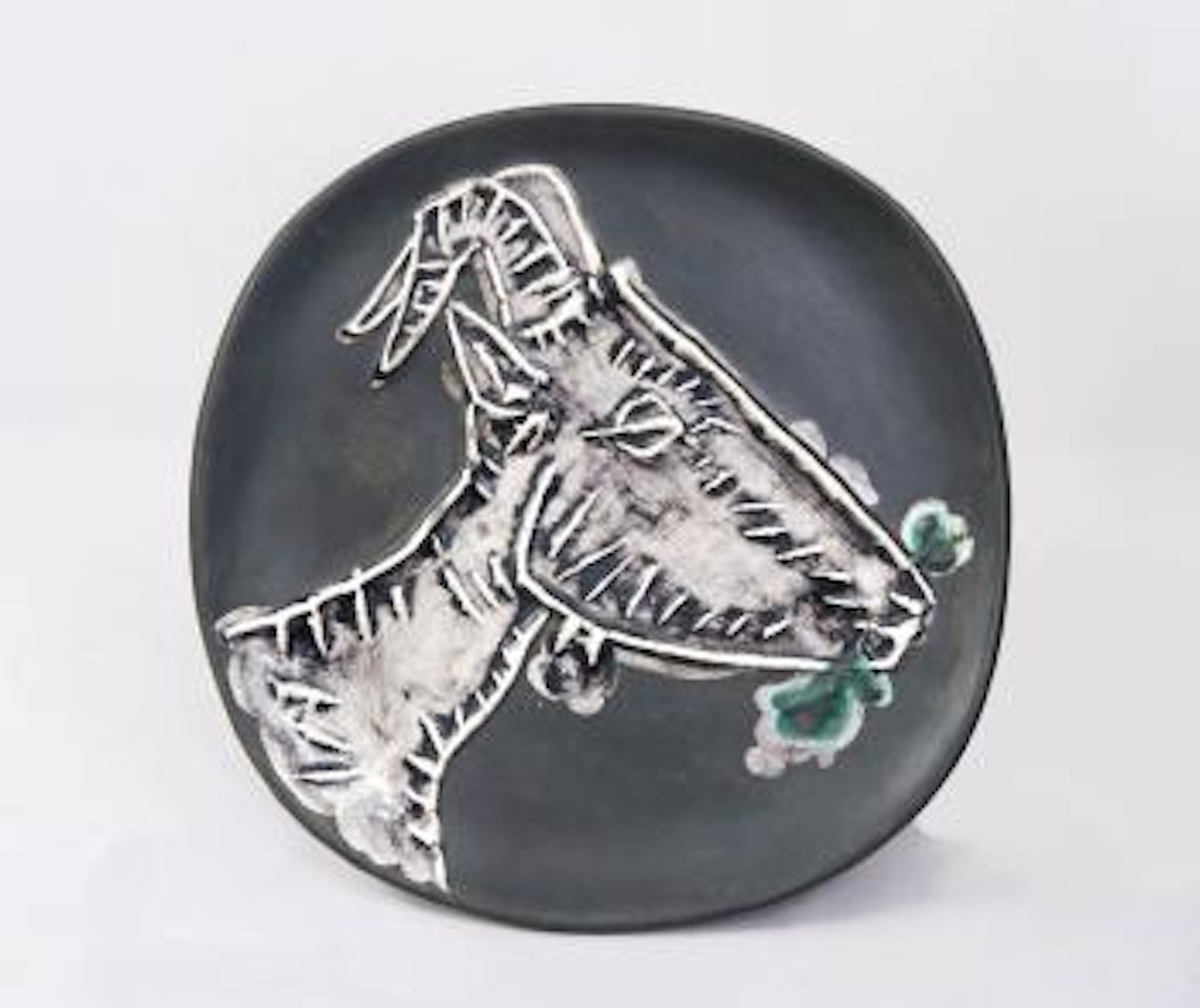 Tête de chèvre de profil by Pablo Picasso