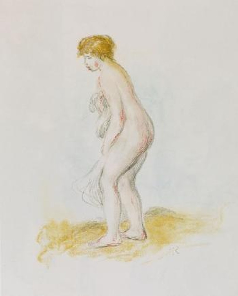 Baigneuse debout, en pied by Pierre-Auguste Renoir