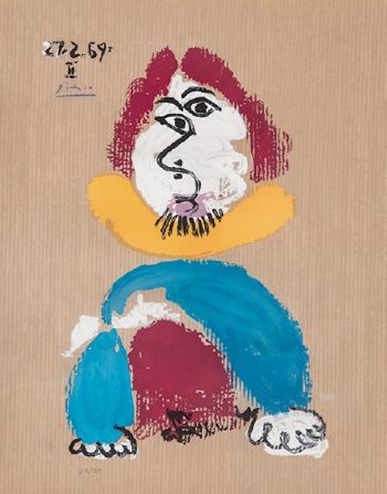 Retrato imaginario by Pablo Picasso