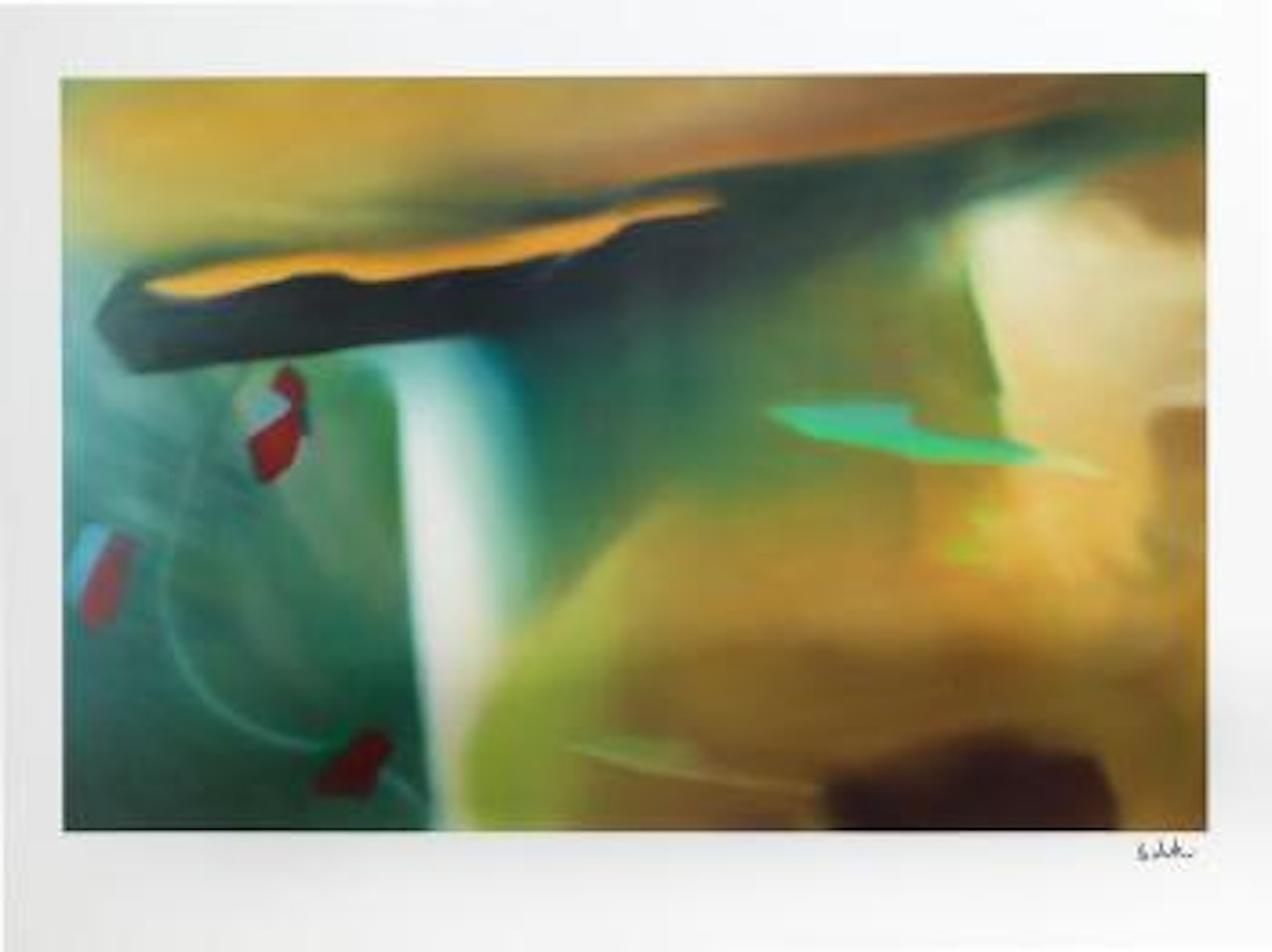 Abstraktes Bild by Gerhard Richter