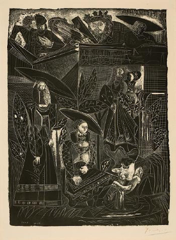 David et Bethsabée by Pablo Picasso