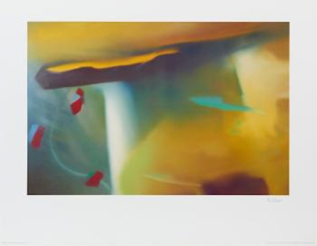 Abstraktes Bild by Gerhard Richter