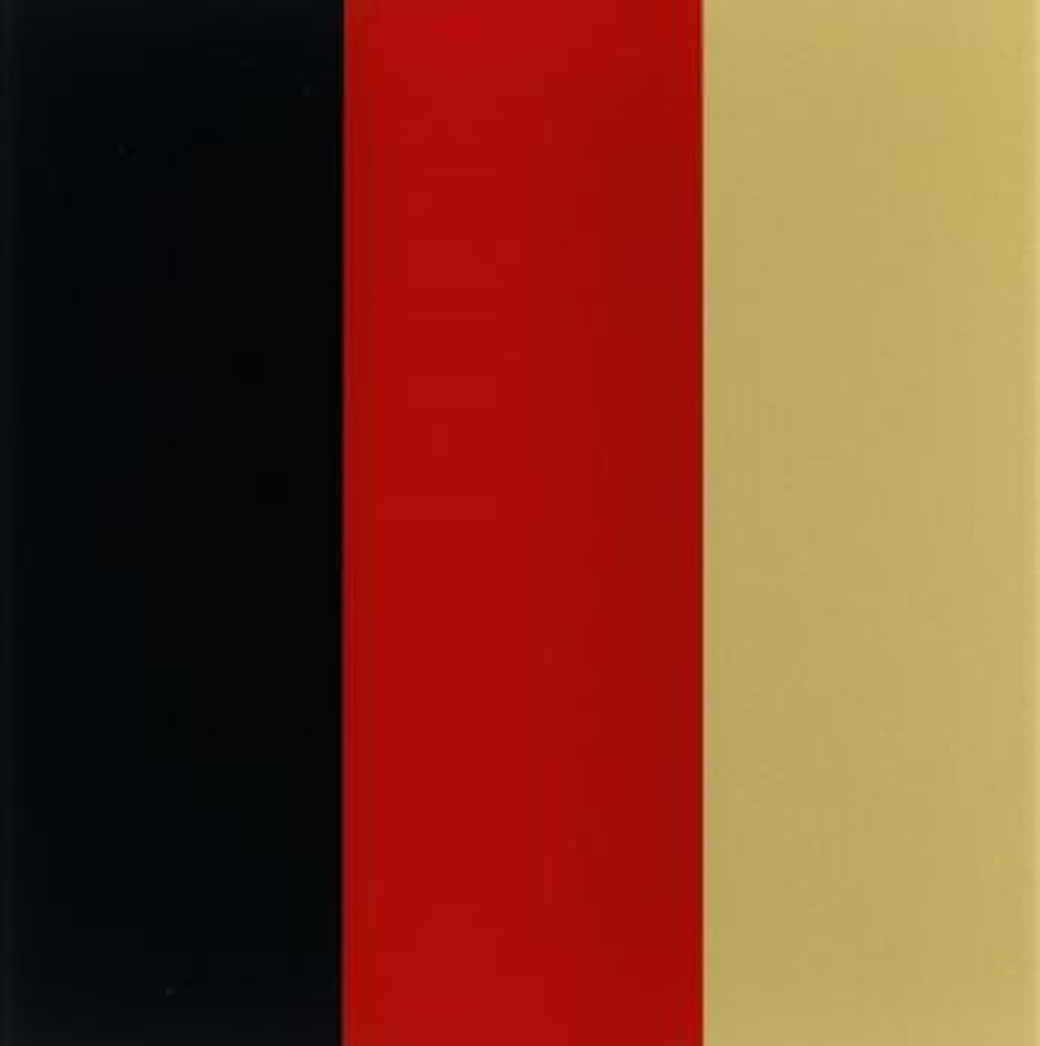 Schwarz-Rot-Gold IV by Gerhard Richter