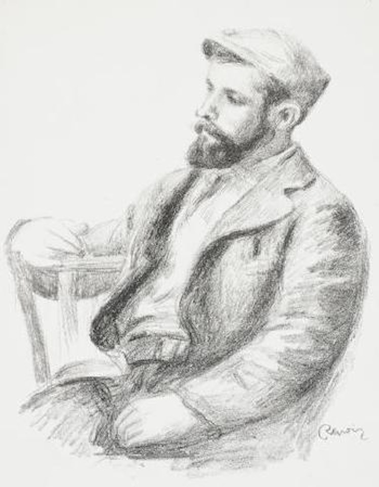Louis Valtat, from L'Album des Douze Lithographies by Pierre-Auguste Renoir