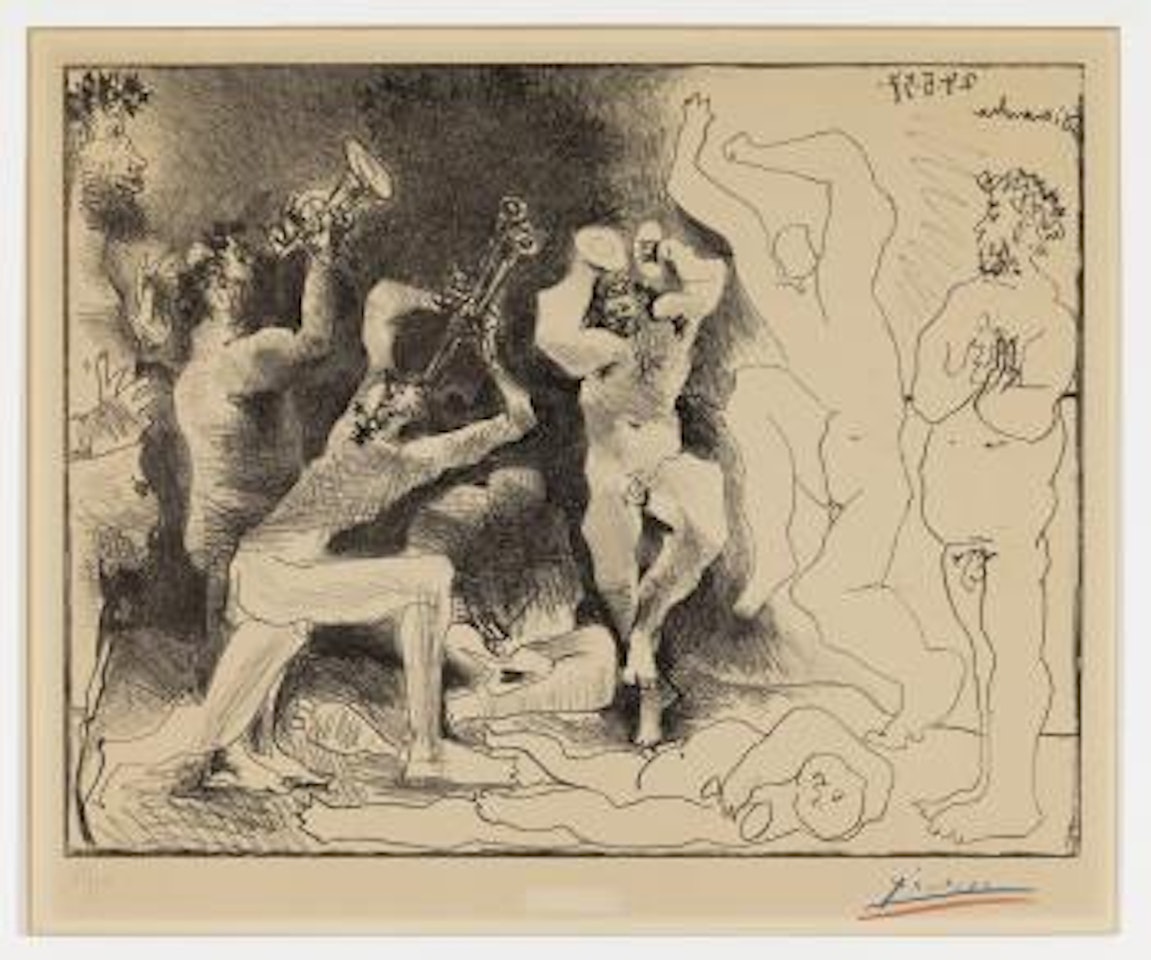 La Danse des Faunes by Pablo Picasso