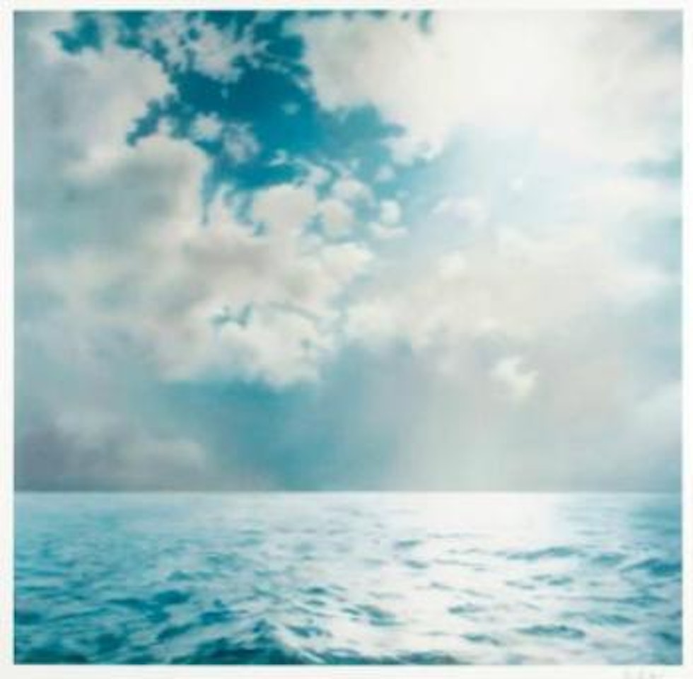 Seestück (Gegenlicht) by Gerhard Richter