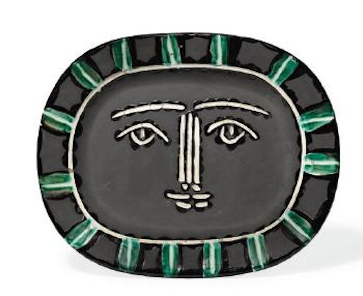 Visage gris by Pablo Picasso