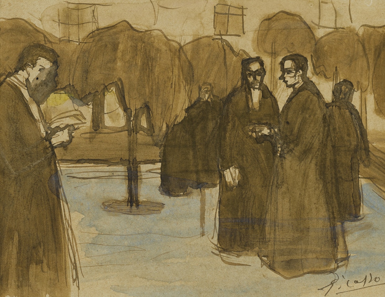 SEMINARISTES by Pablo Picasso