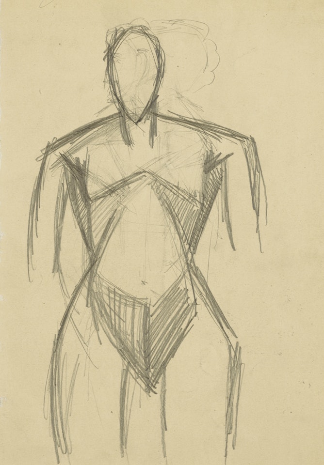 NU DEBOUT by Pablo Picasso