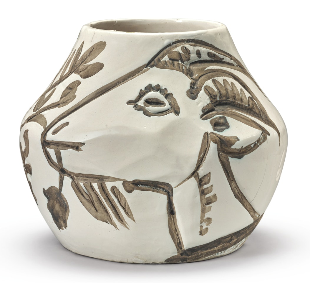 VASE AUX DEUX CHÈVRES by Pablo Picasso