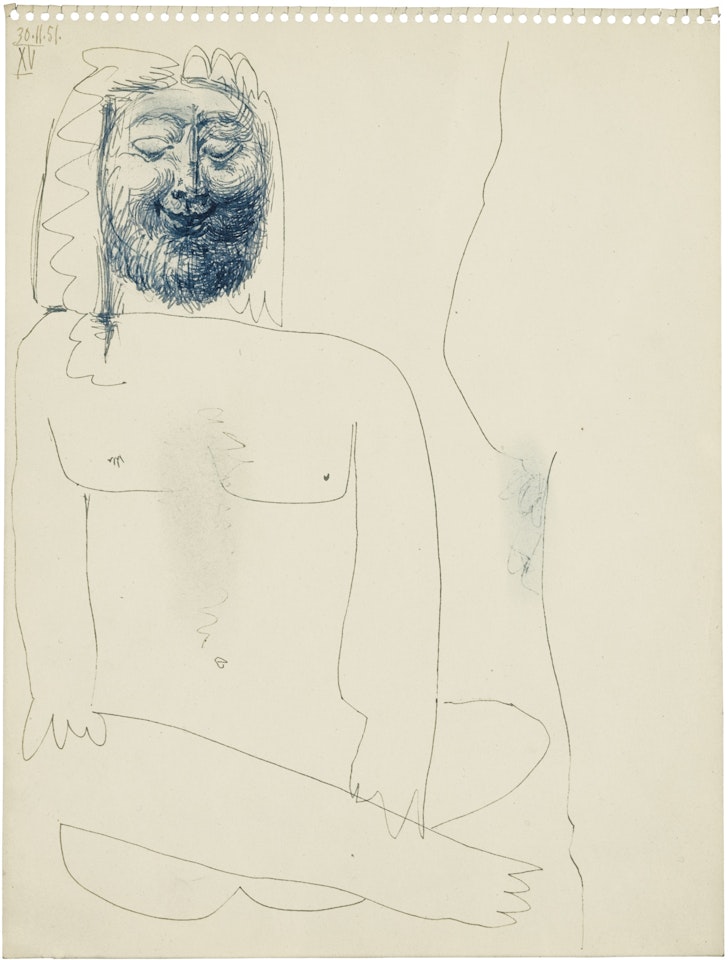 DEUX CARICATURES by Pablo Picasso