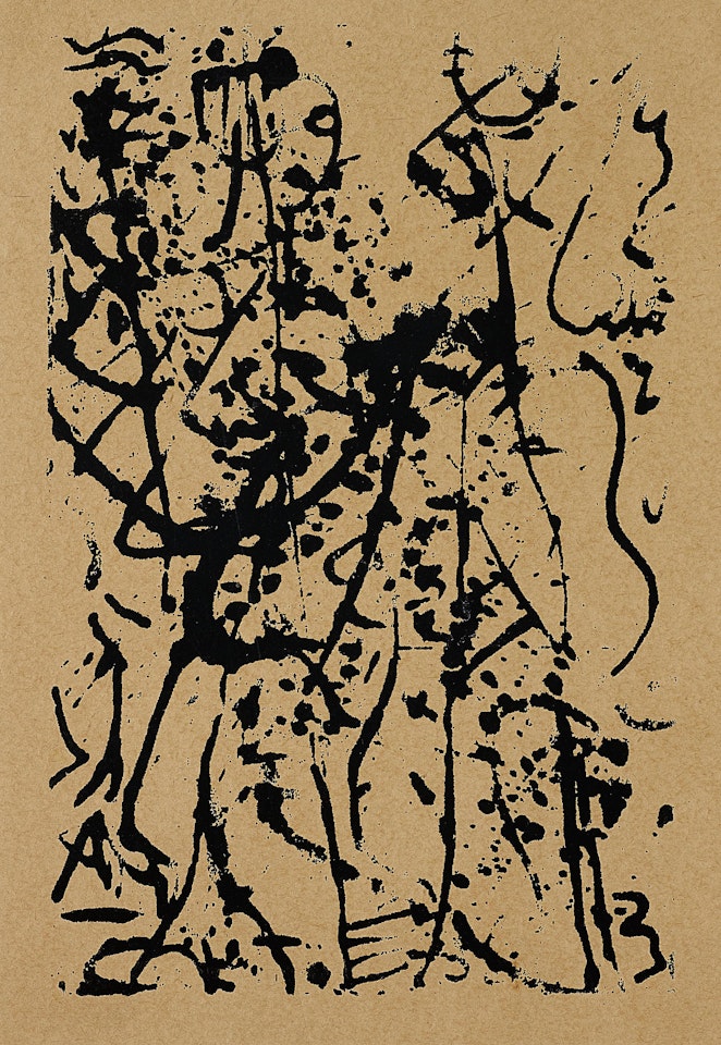 Untitled (M20) by Jackson Pollock