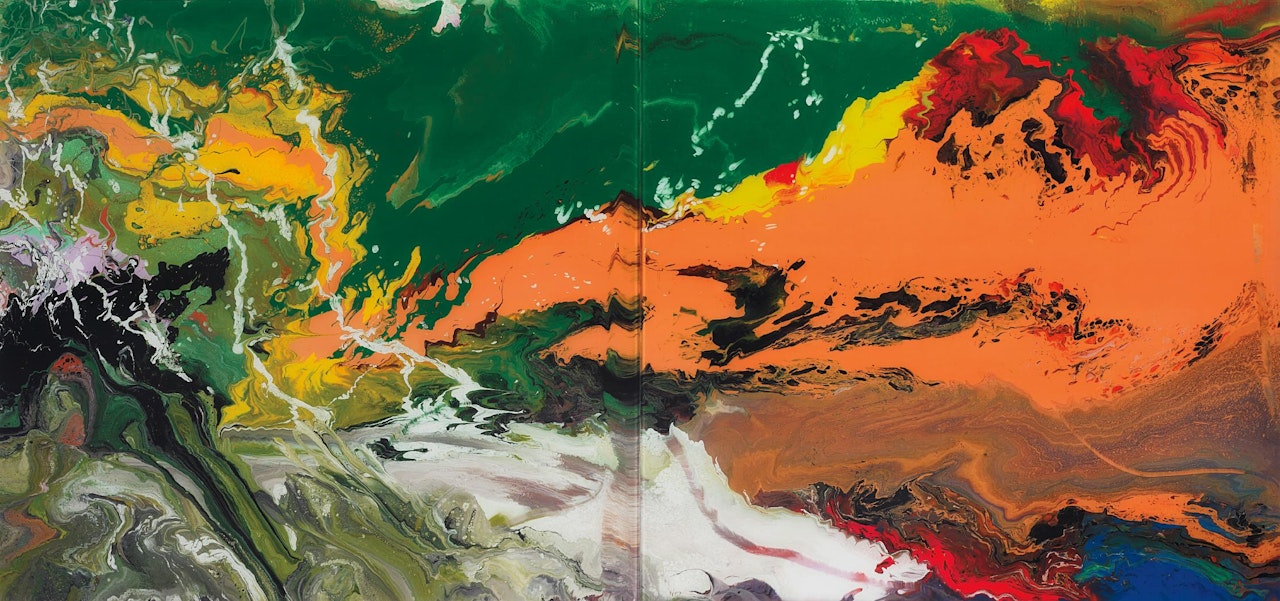 Flow (P15) by Gerhard Richter