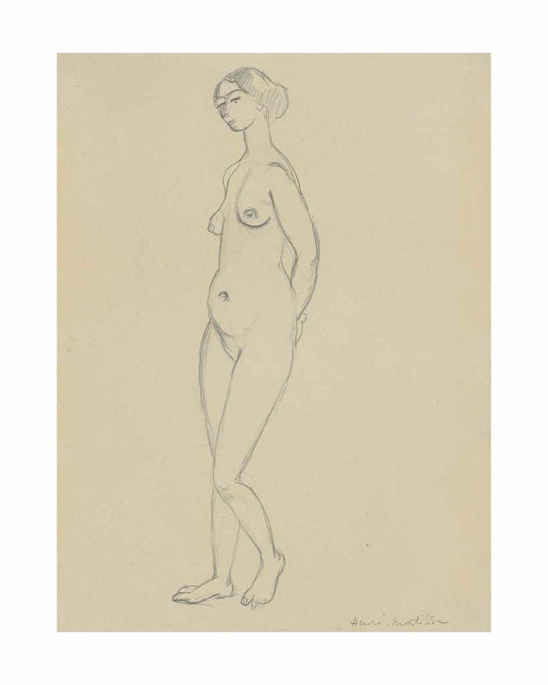 Nu debout by Henri Matisse
