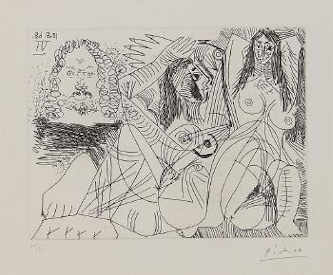 Untitled (from La Série 347) by Pablo Picasso