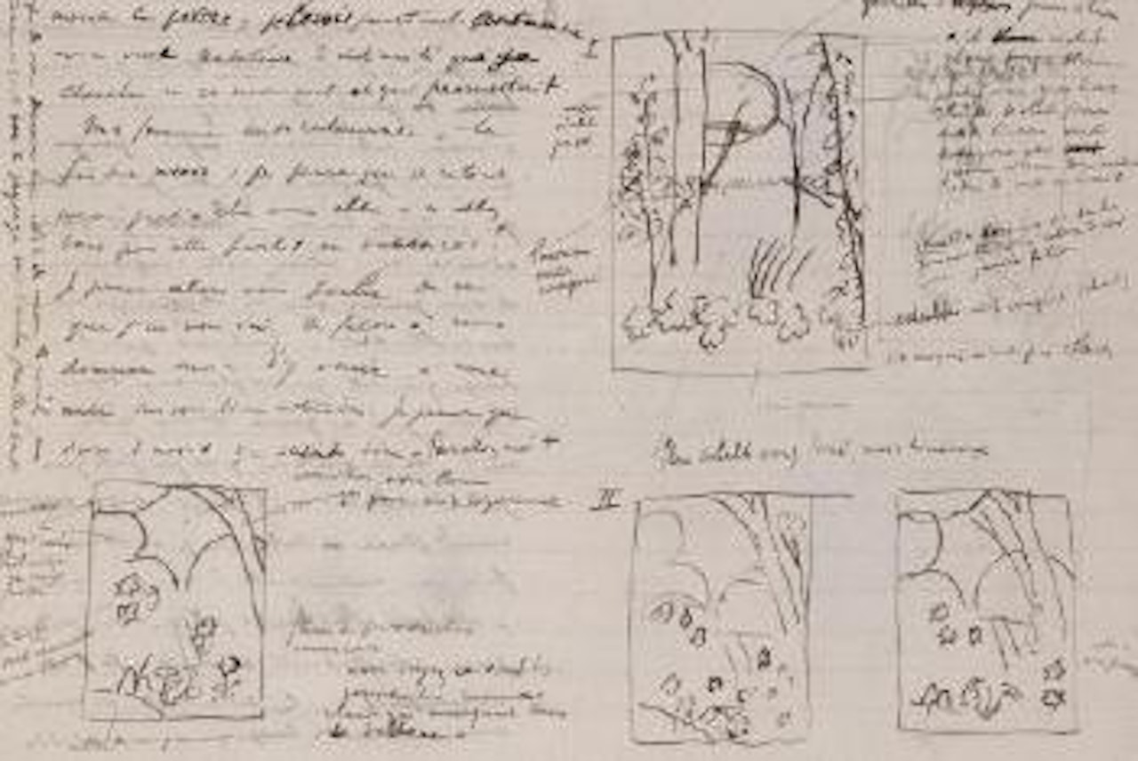 Acanthes, Feuilles de Palmiers et Oranges, Tanger ,
1912 by Henri Matisse