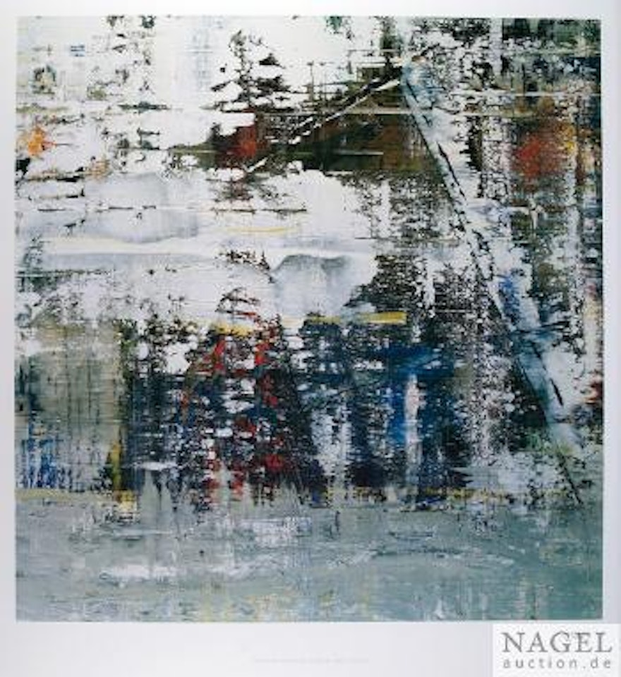 Cage 3.Detail by Gerhard Richter